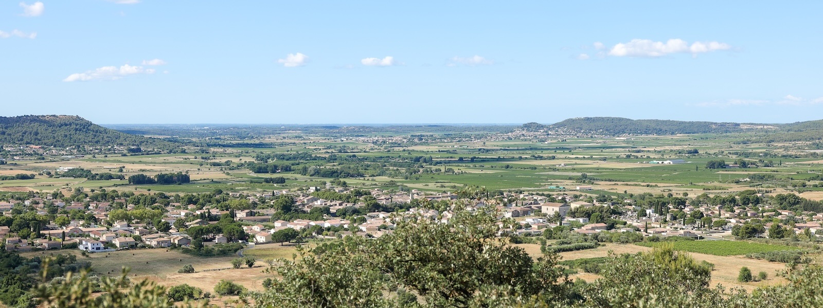 Point de vue depuis la cote de Clarenssac